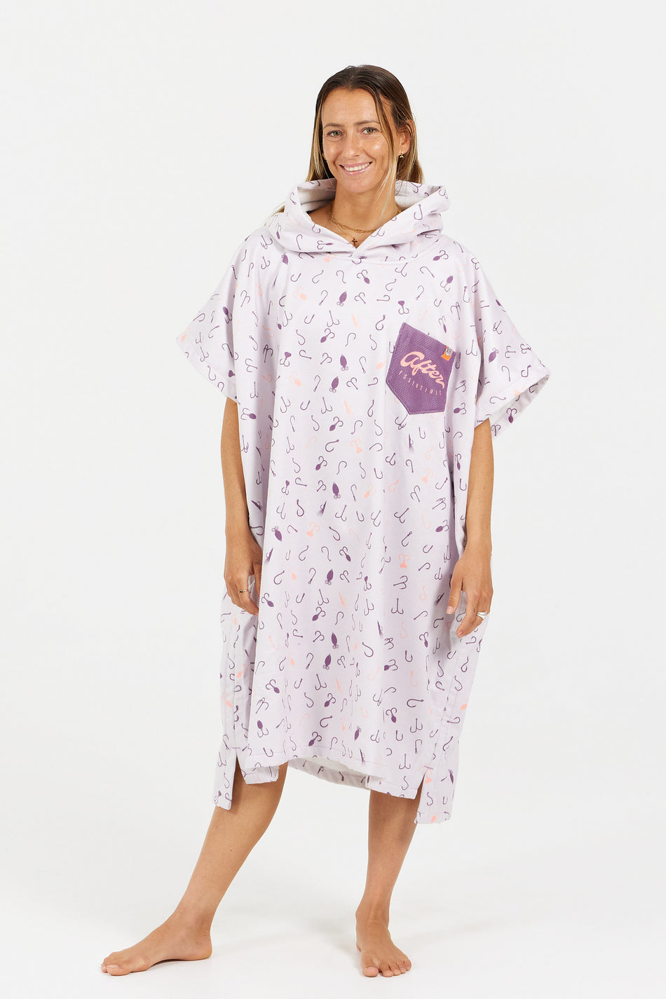 American Fishing Poncho - Octopus - Design
