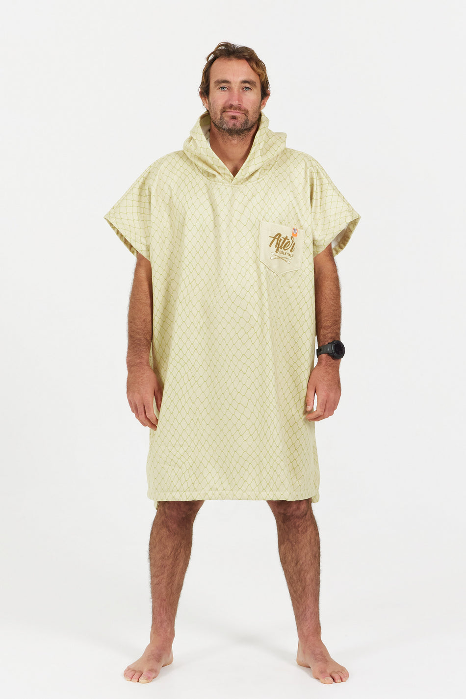 American Fishing Poncho - Shrimp - Design