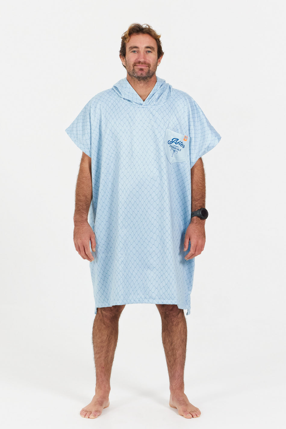 American Fishing Poncho - Squid - Design