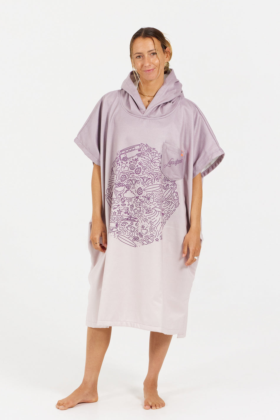 Inline Series Poncho - Mind Set - Landifornia