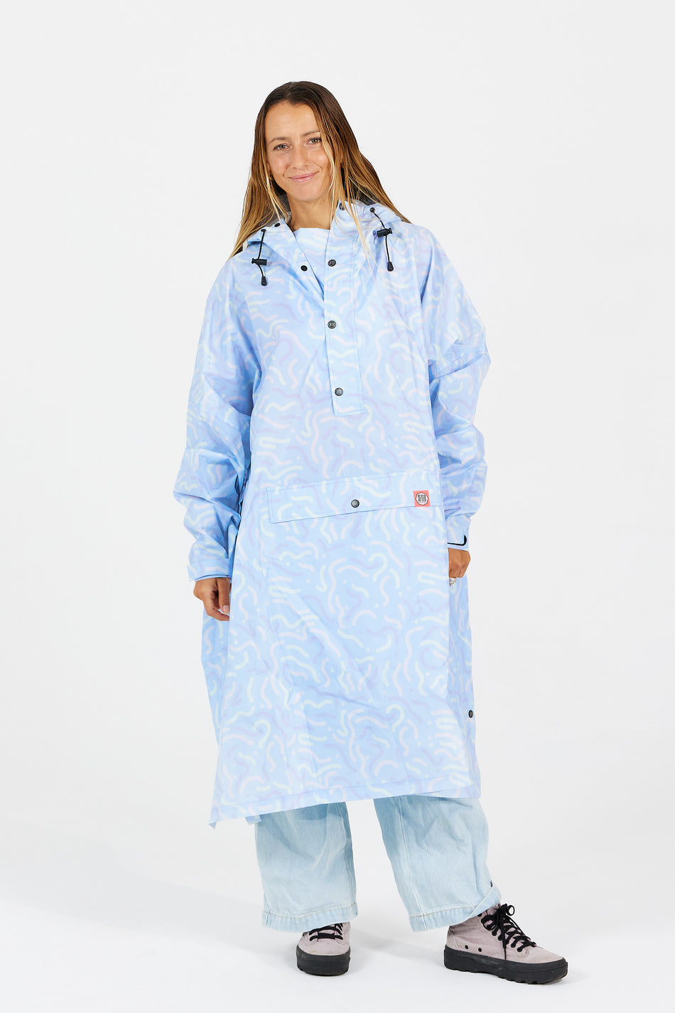 Rain Poncho Poncho - Noodles - Design