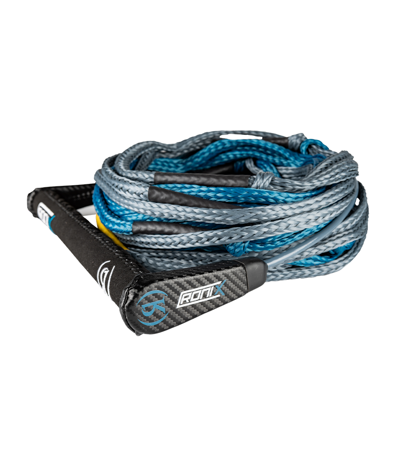 727 Foil Combo - 14 In. Handle - 77.5 Ft. 10-Sect. Pe Rope - Slate Blue