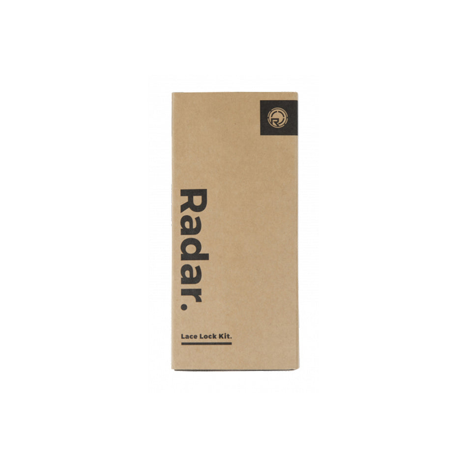Radar Lace Lock Kit - Black (2 bungees w/ locks and 2 laces w/ locks)