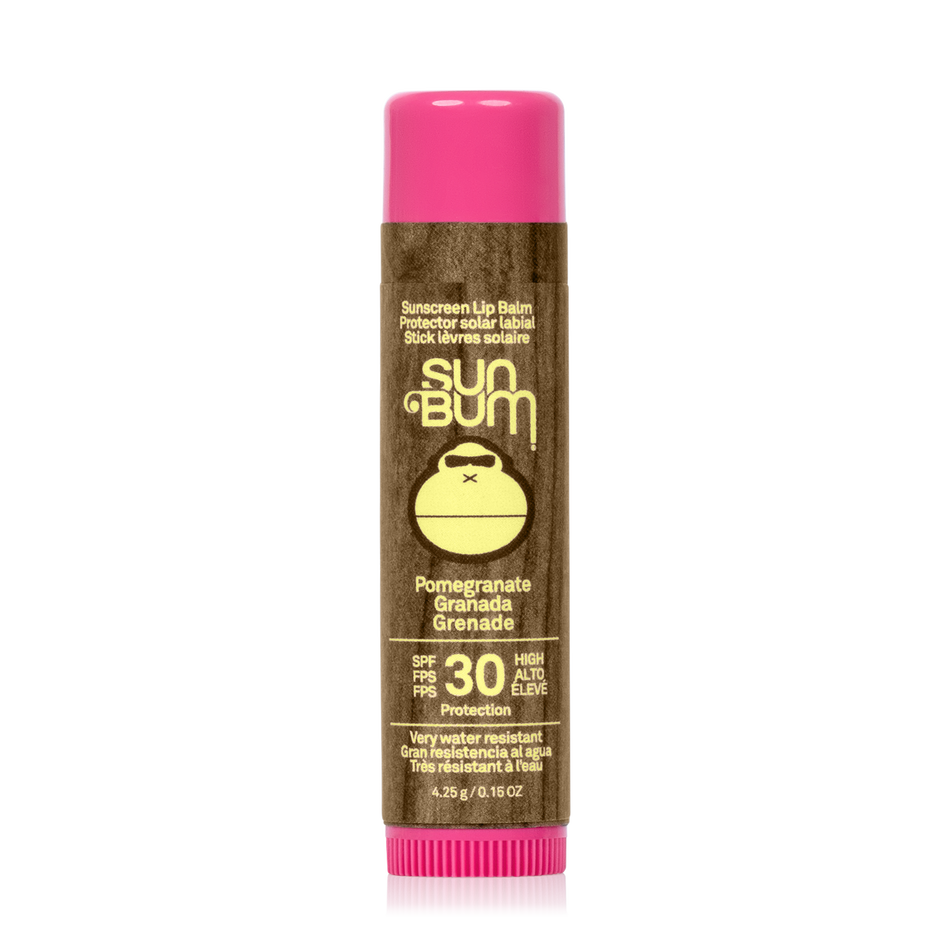 (Lip Balm) Sun Bum Original Spf 30 Sunscreen Lip Balm – Pomegranate 4.25 G / 0.15 Oz