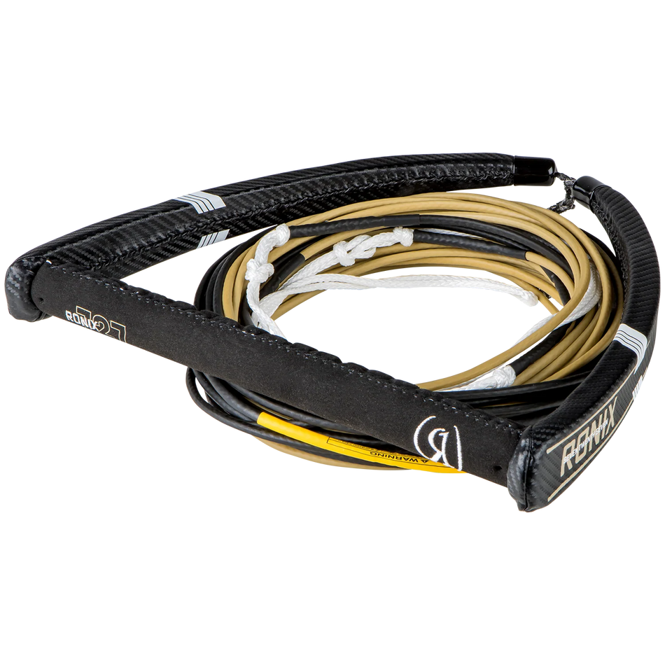 727 Pro Foil Combo - 14in. Handle - 77.5ft. 10-Sect. R8 Rope - Black/Gold