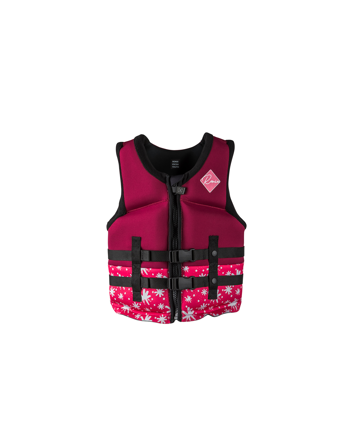 Laguna - Girl&#39;s CGA Life Vest - Plum - Yth (50-90lbs)
