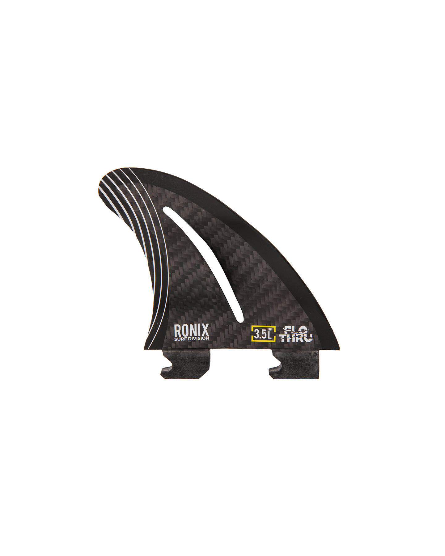 3.5 in. - Fin-S 2.0 - Flo Thru - Left Surf Fin - Carbon