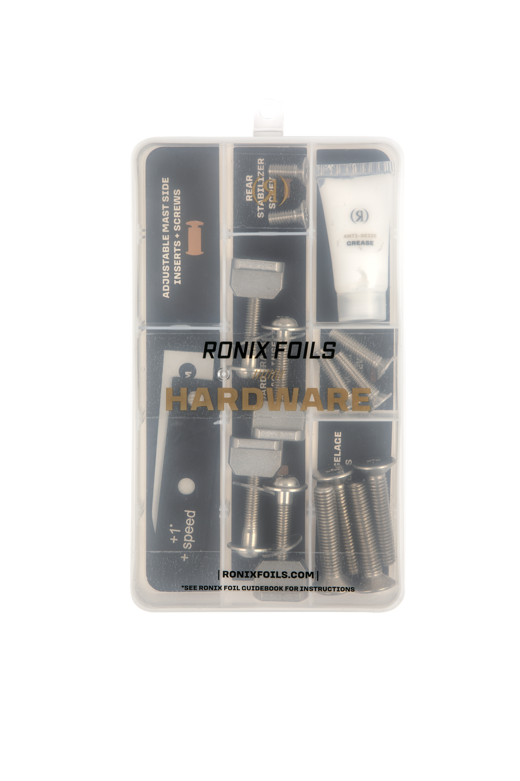 Complete Foil Kit Hardware With Case - Fluid 24/28in. Mast