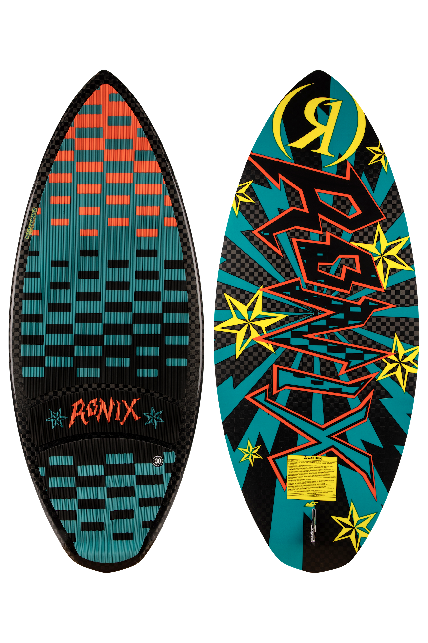 High Voltage Core - Beaux Skimmer - Black / Blue Blast - 4&#39;5