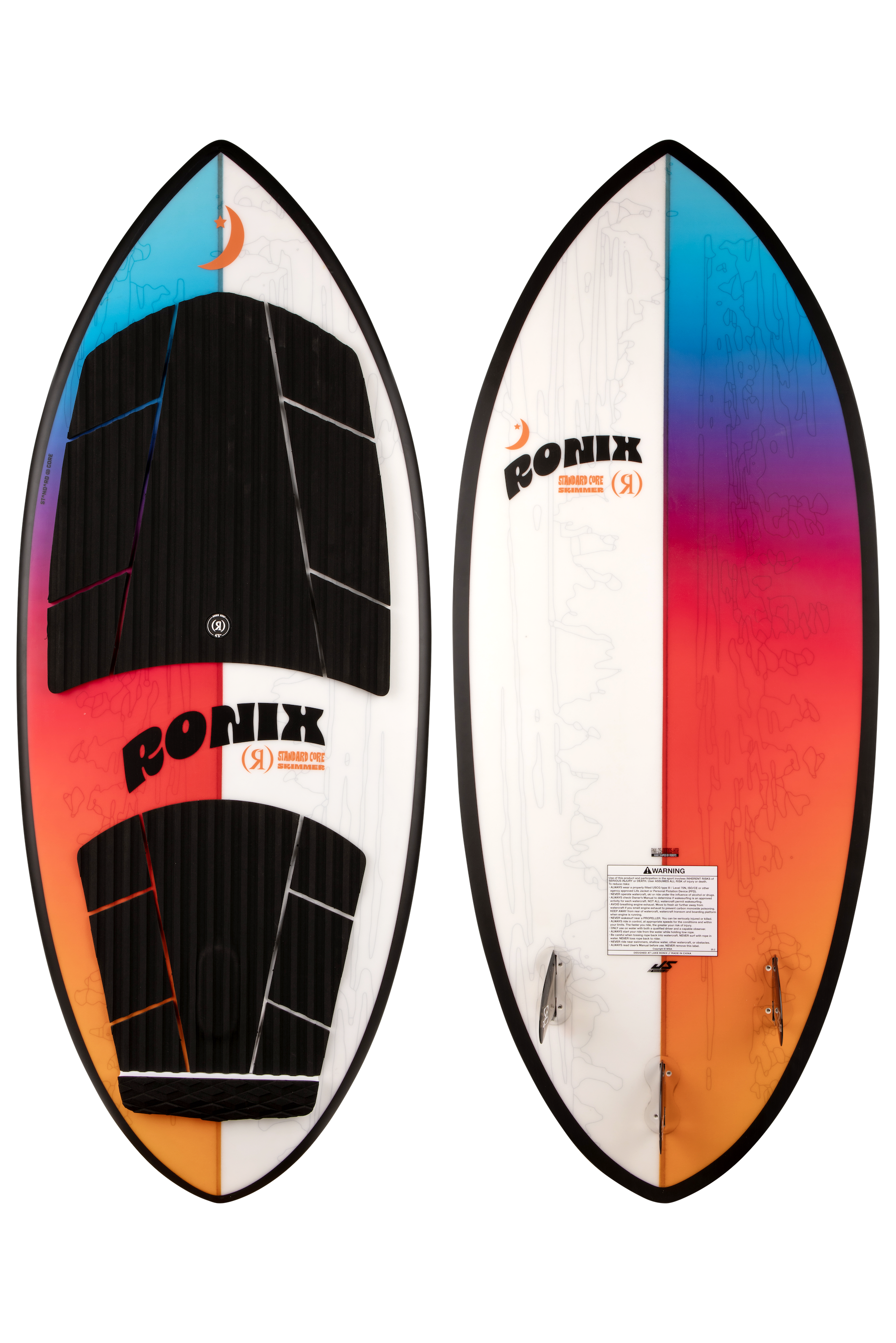 Standard Core - Skimmer - Skyscape Blue / Red - 4&#39;9