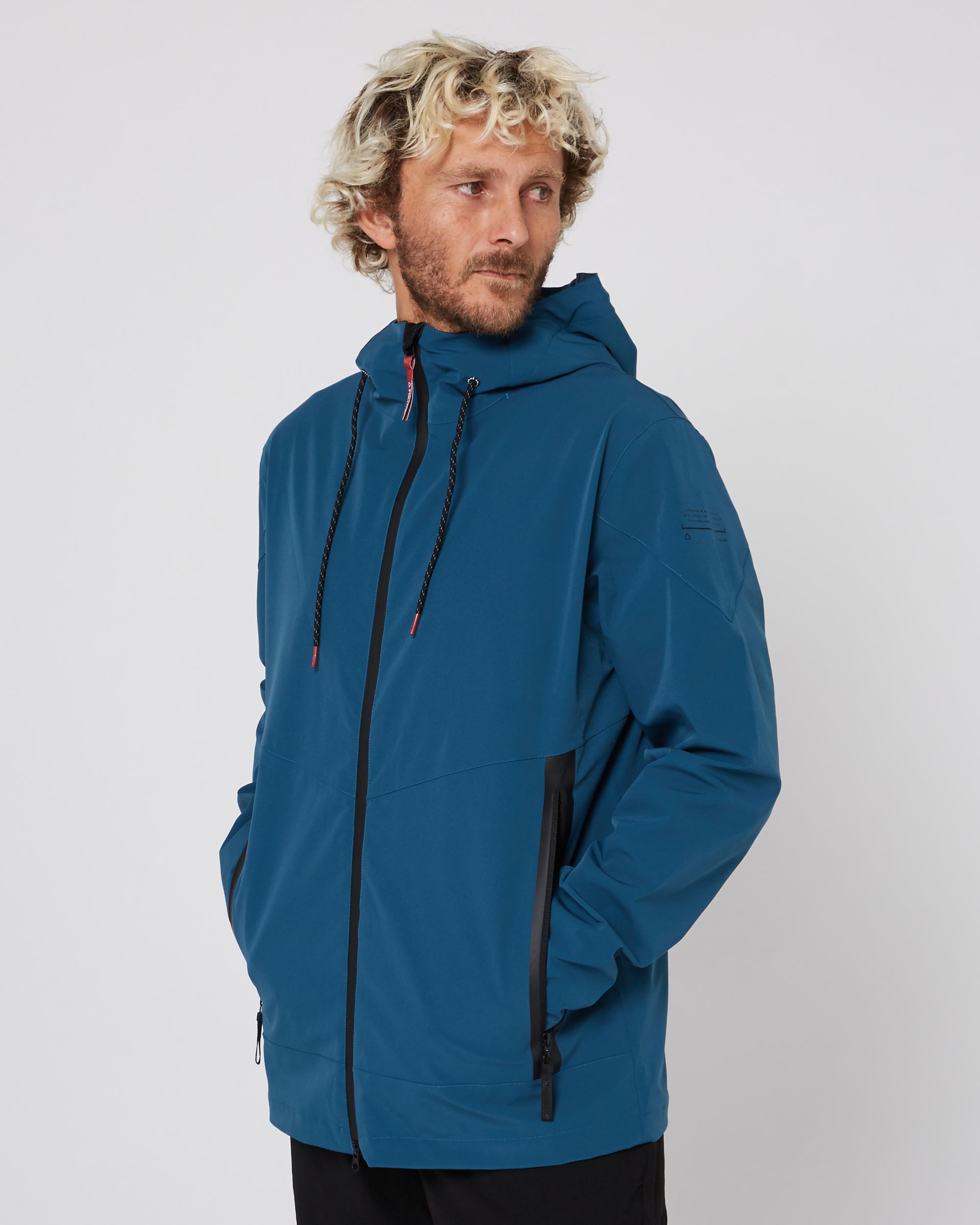 Unisex - Spray Zip Through Clothing - Slate