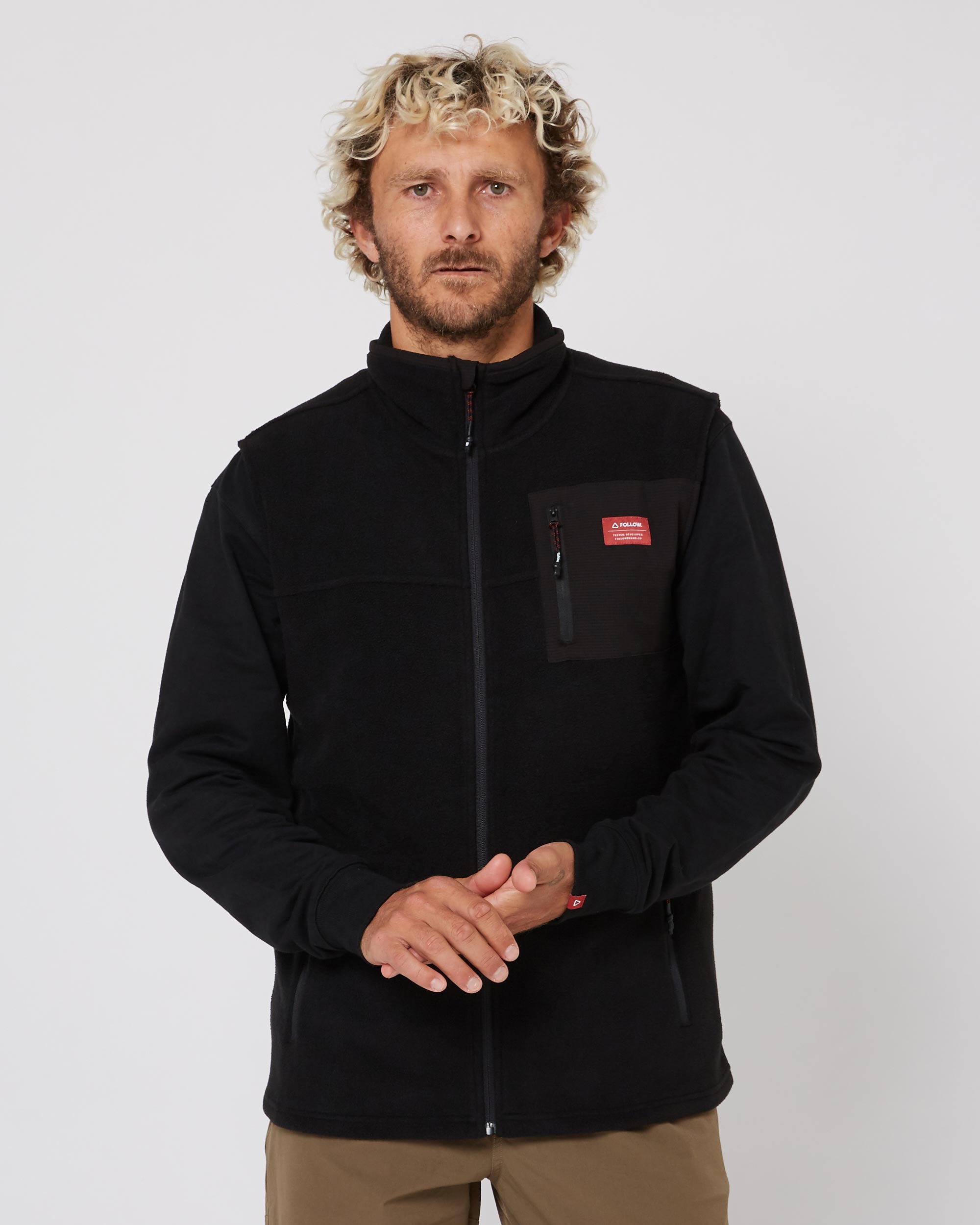 Unisex - Polar Vest Clothing - Black