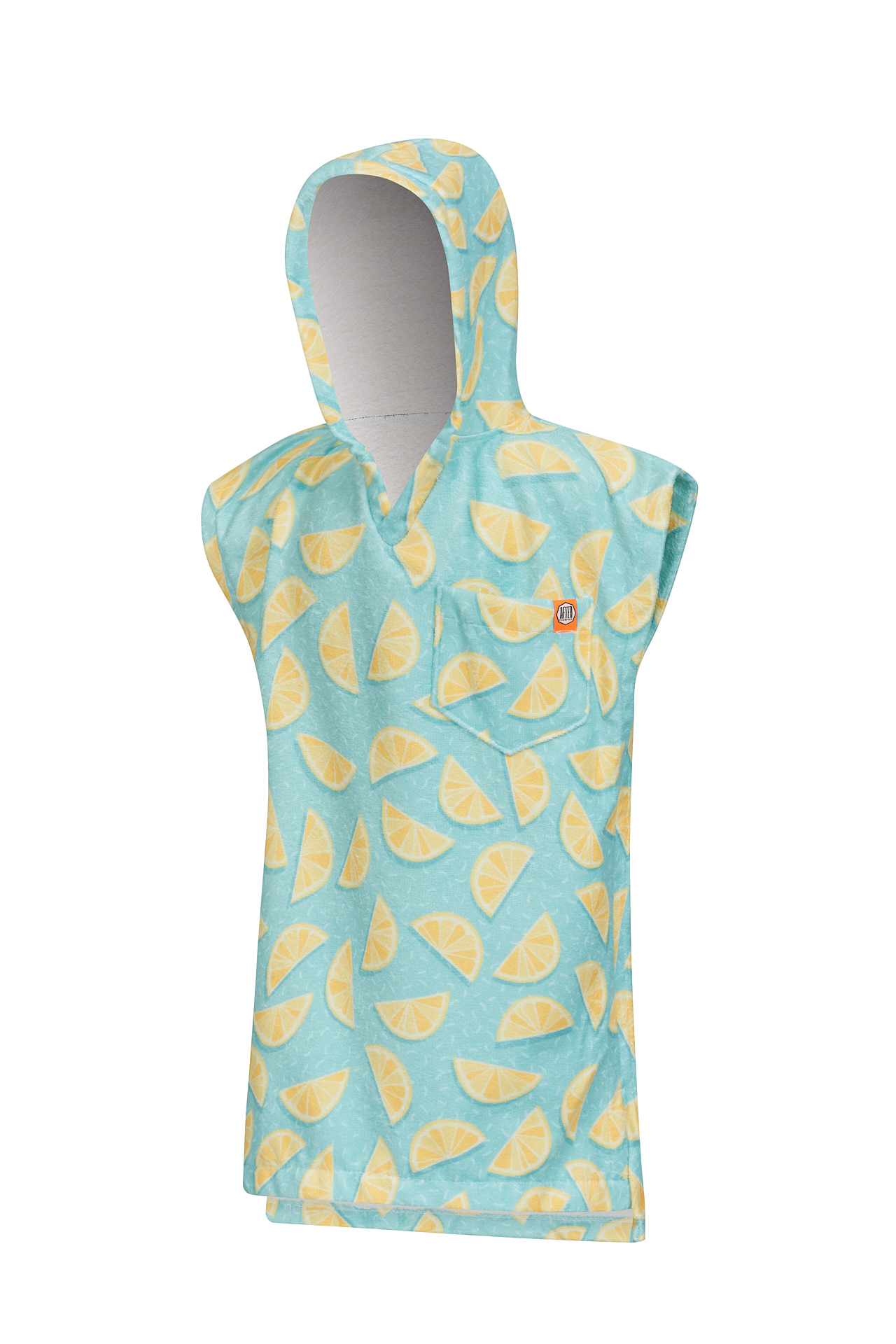 ALL OVER  PONCHO OCEAN - BLUE