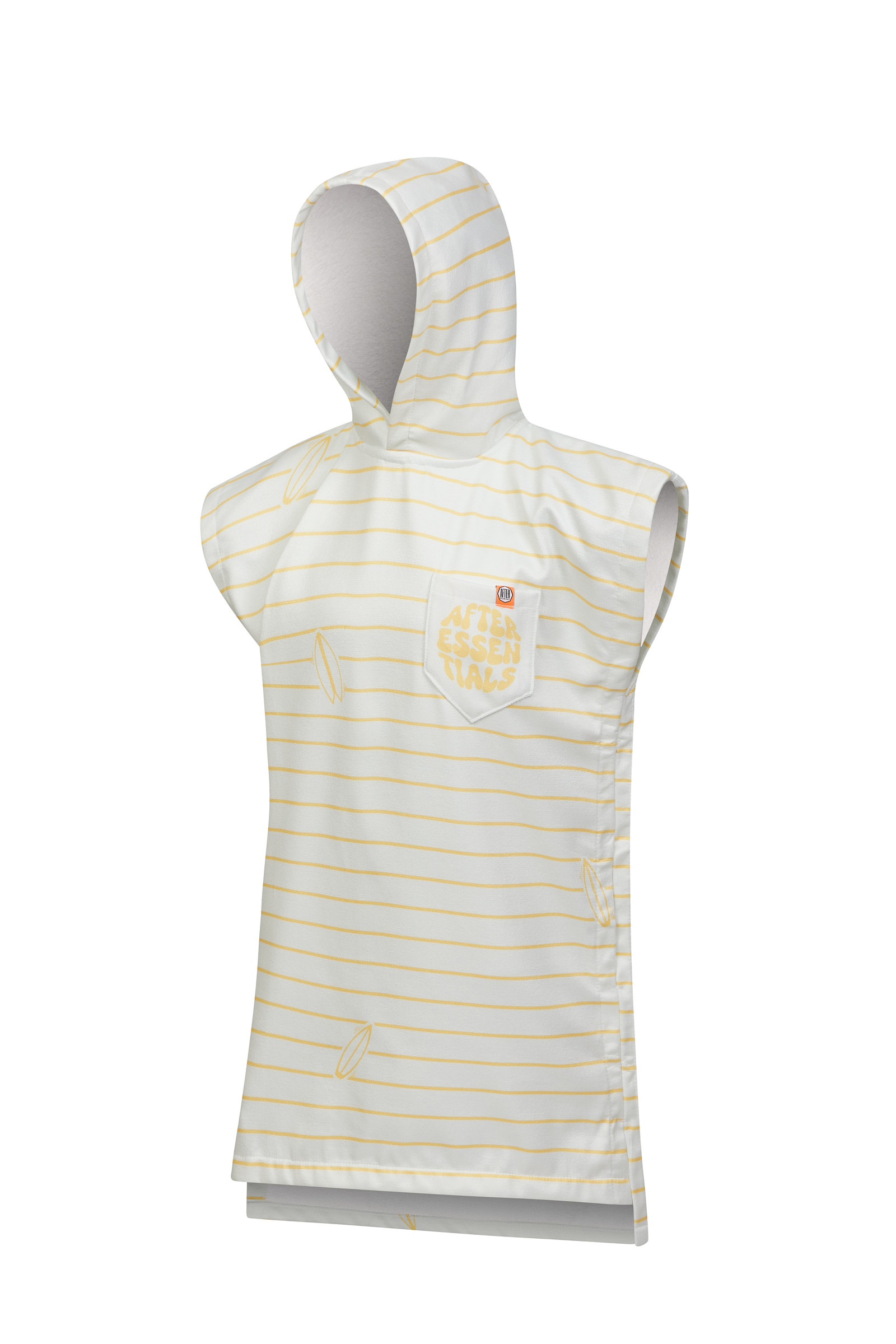 KIDS PONCHO - SURF STRIPES