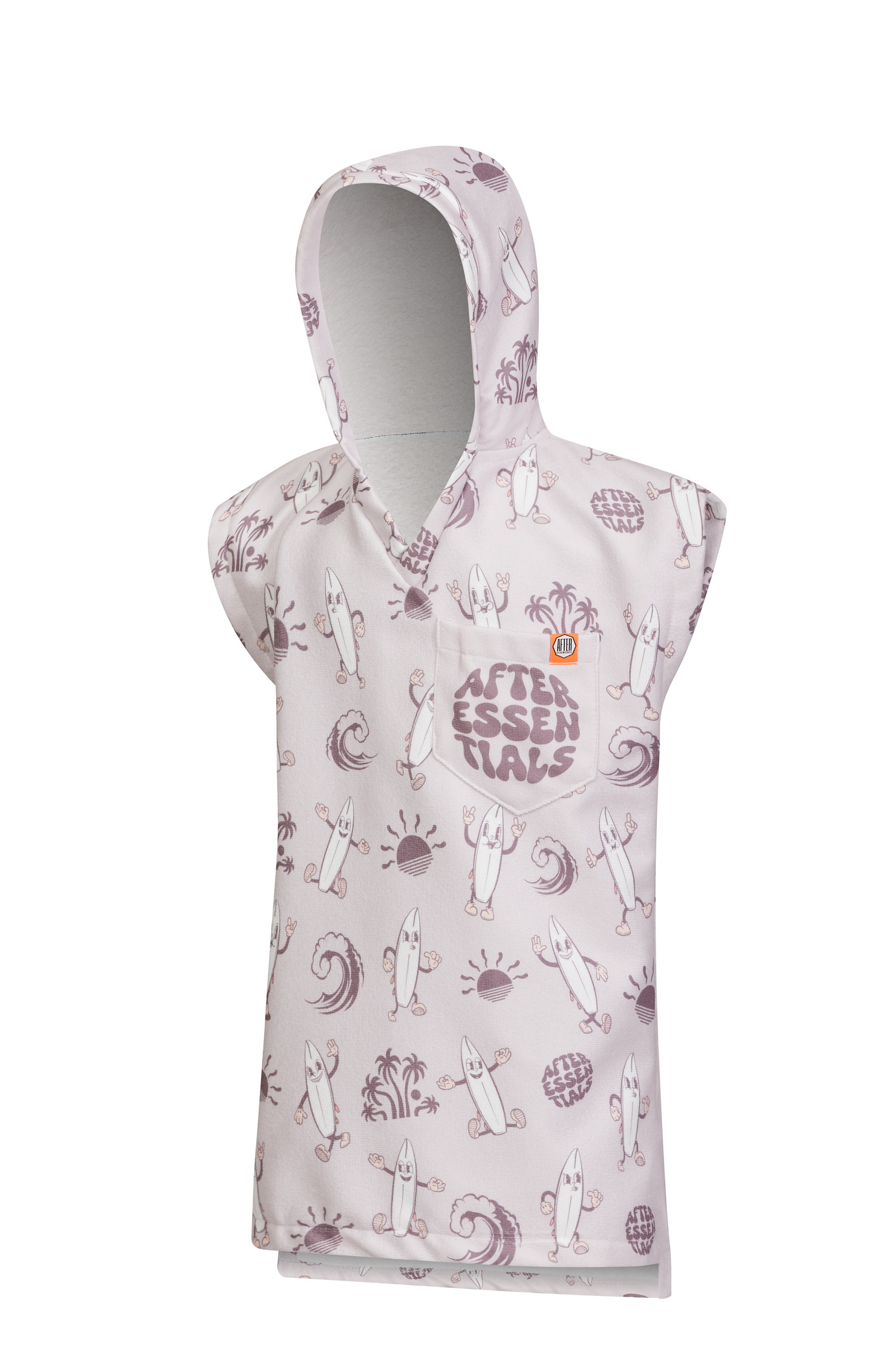 TODDLER PONCHO - SURF MASCOT