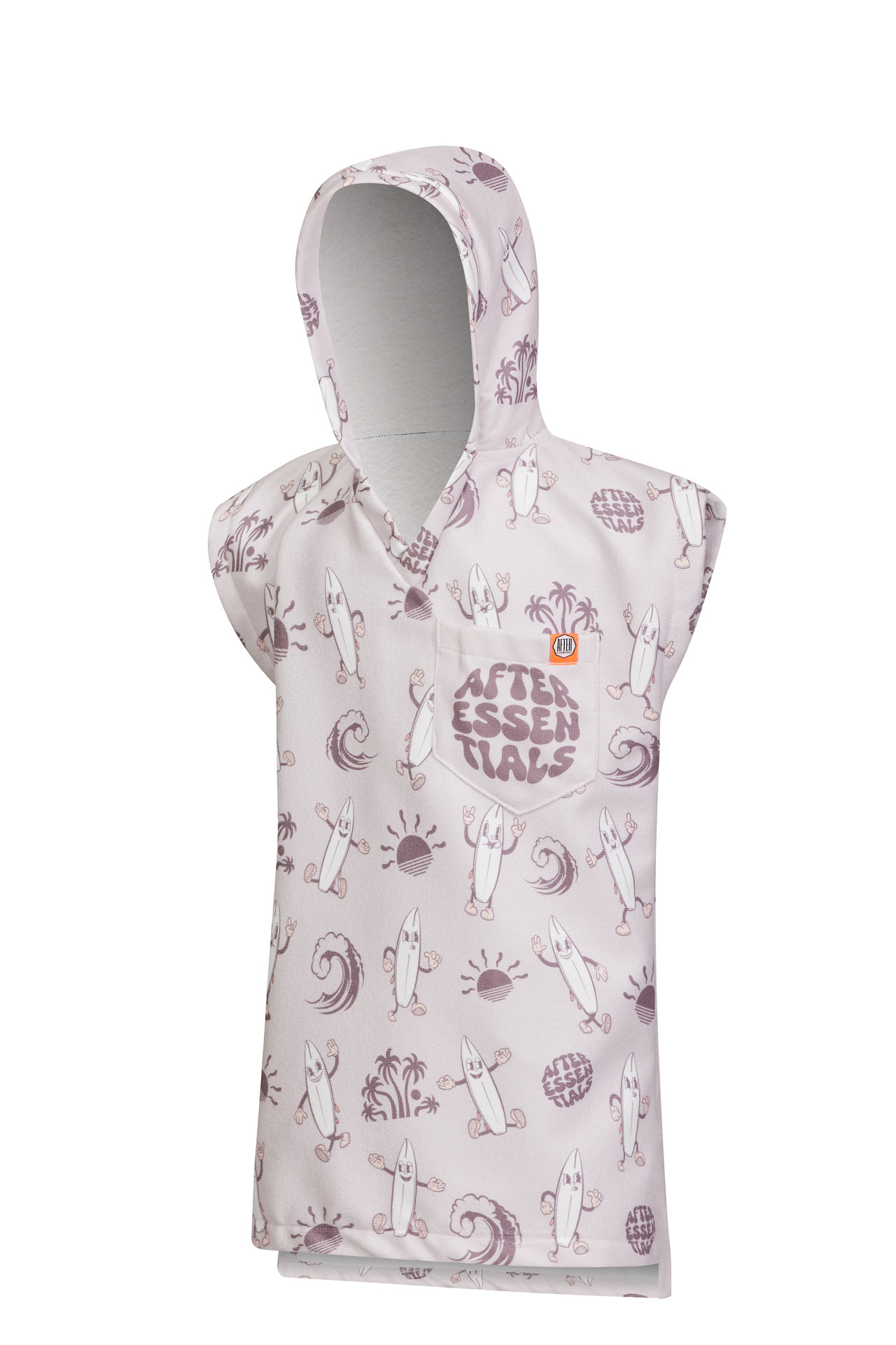 BABIES PONCHO - SURF MASCOT