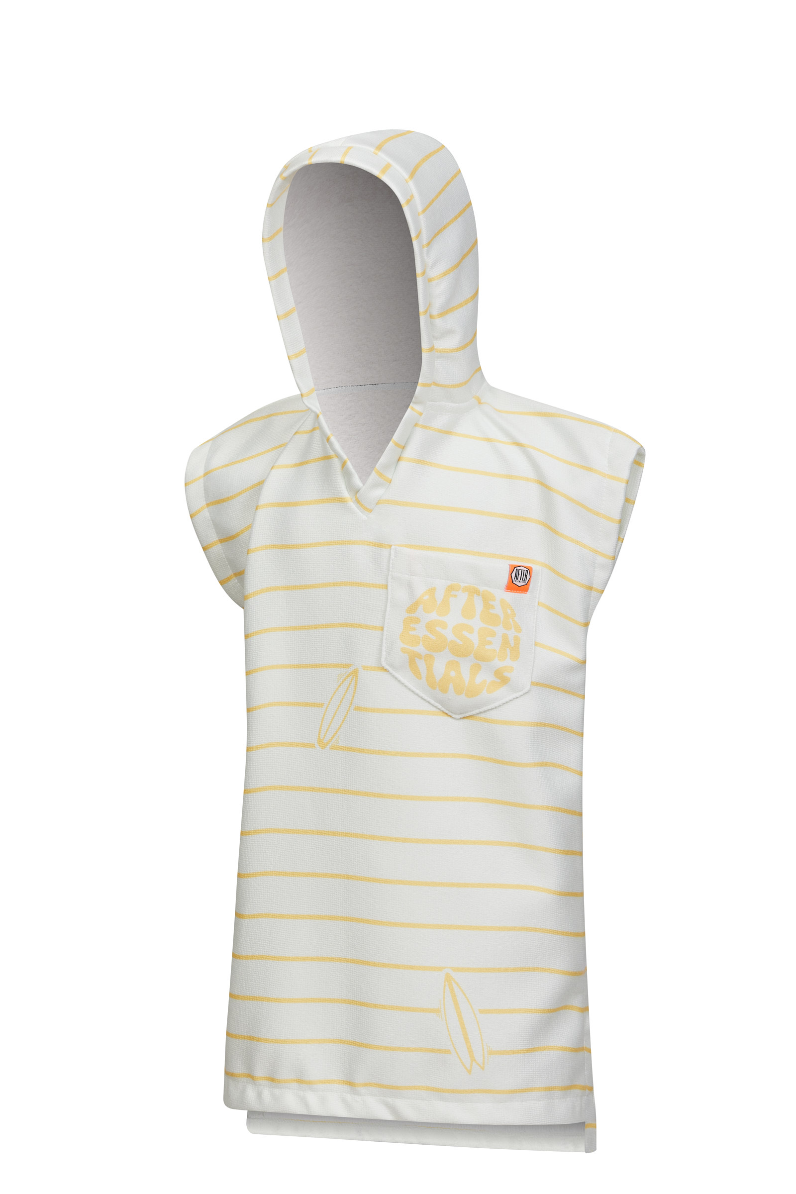 TODDLER PONCHO - SURF STRIPES