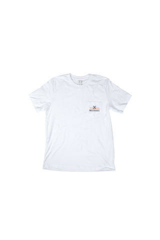 Homeland - Pocket T-Shirt - White / Black - S