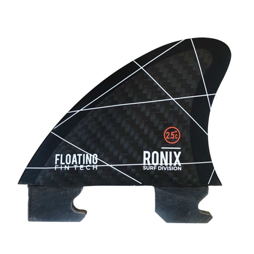 2.5 in - Floating Fin-S 2.0 Tool-Less Fiberglass - Center - Charcoal