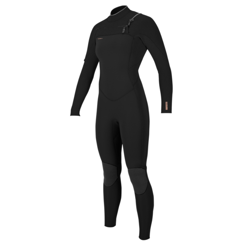 Wms Hyperfreak 3/2+ Chest Zip Full- BLK/BLK