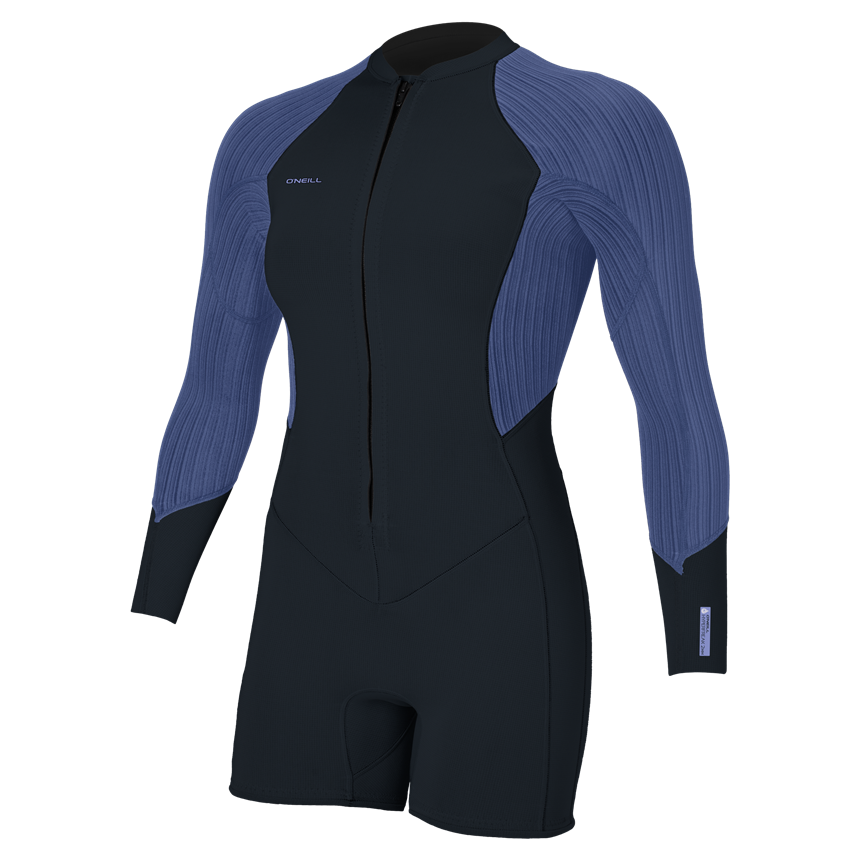 Wms Hyperfreak 2/1.5 Front Zip L/S Spring