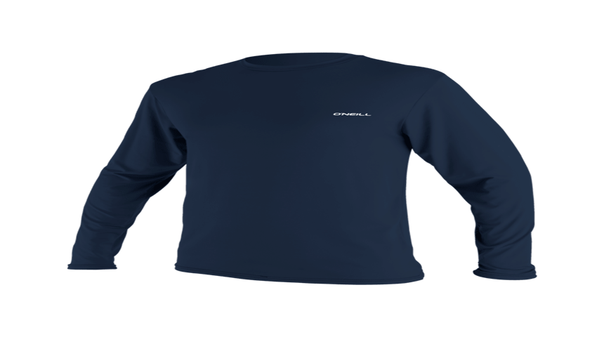 Basic Skins L/S Sun Shirt- NAV- Men