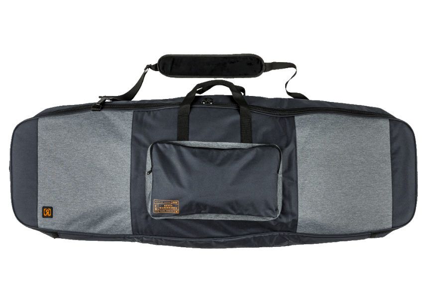 Battalion Padded Board Case - Heather Charcoal / Orange