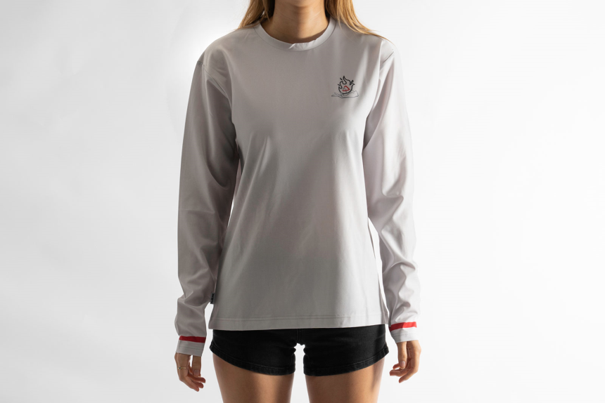 CORP WMNS L/S HYDRO TEE