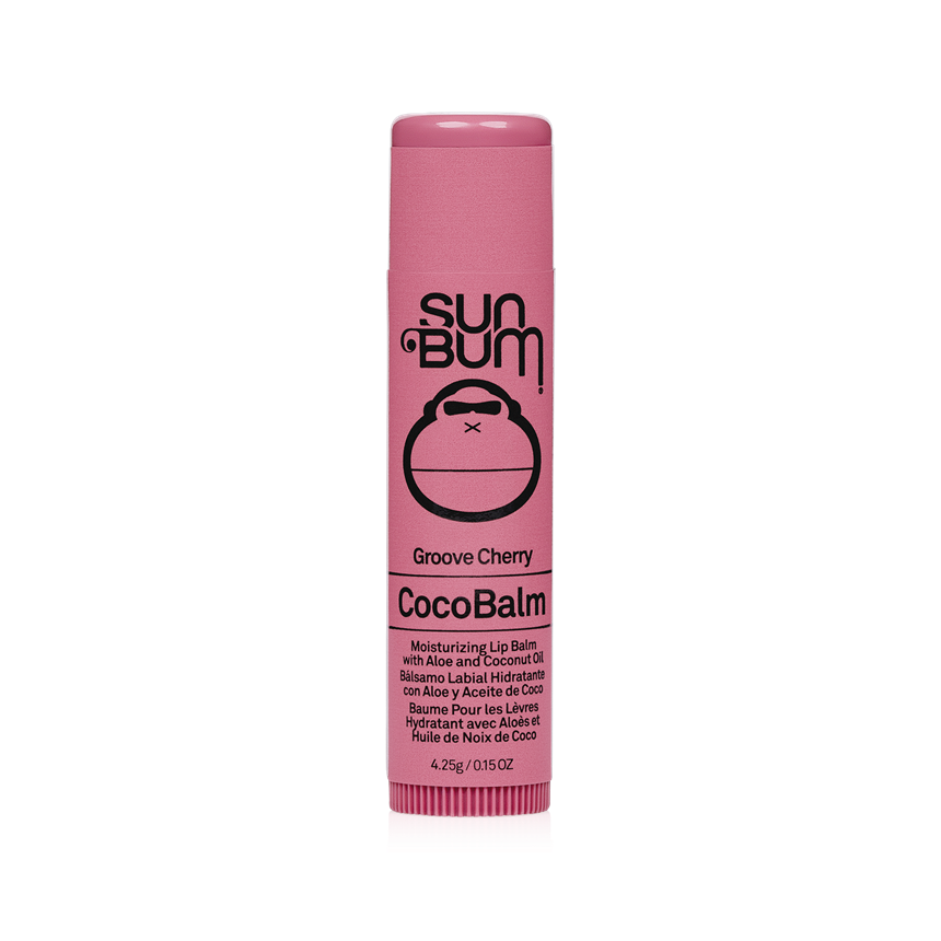 Sun Bum CocoBalm  Moisturizing Lip Balm – Groove Cherry  4.25 G / 0.15 OZ