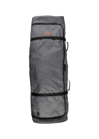 Links Padded Wheelie Board Case - Heather Charcoal / Orange