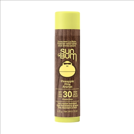 Sun Bum Original SPF 30 Sunscreen Lip Balm – Pineapple  4.25 G / 0.15 OZ