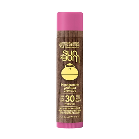 Sun Bum Original SPF 30 Sunscreen Lip Balm – Pomegranate  4.25 G / 0.15 OZ
