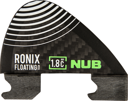 1.8 in. - Floating Fin-S 2.0 - Nub Left Surf Fin - Carbon