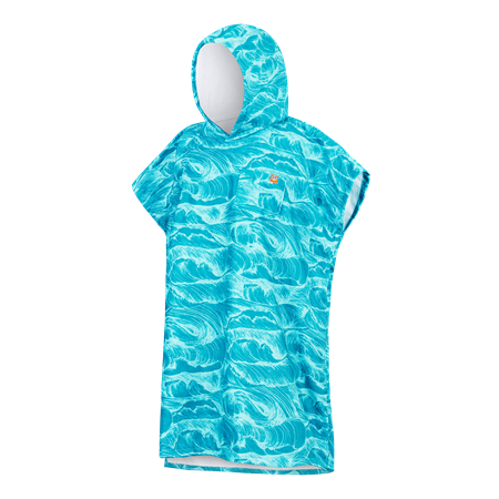 INLINE SERIES PONCHO - OCEAN - BLUE