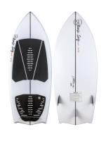 Flyweight - Bat Tail - Glacier White / Red - 4&amp;#39;6 Wide