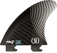 3.5 in. - Floating Fin-S 2.0 - Blueprint - Right Surf Fin - Carbon