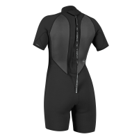 Wms Reactor-2 2mm Back Zip S/S Spring- BLK/BLK