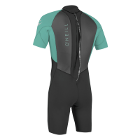 Youth Reactor-2 2mm Back Zip S/S Spring- BLK/LHTA