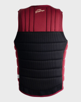 MENS - EMPLOYEE OF THE MONTH - BLACK/MAROON - Vests - CE Approved