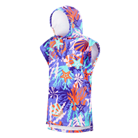 TODDLER PONCHO - CORAL REEF