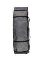 Links Padded Wheelie Board Case - Heather Charcoal / Orange