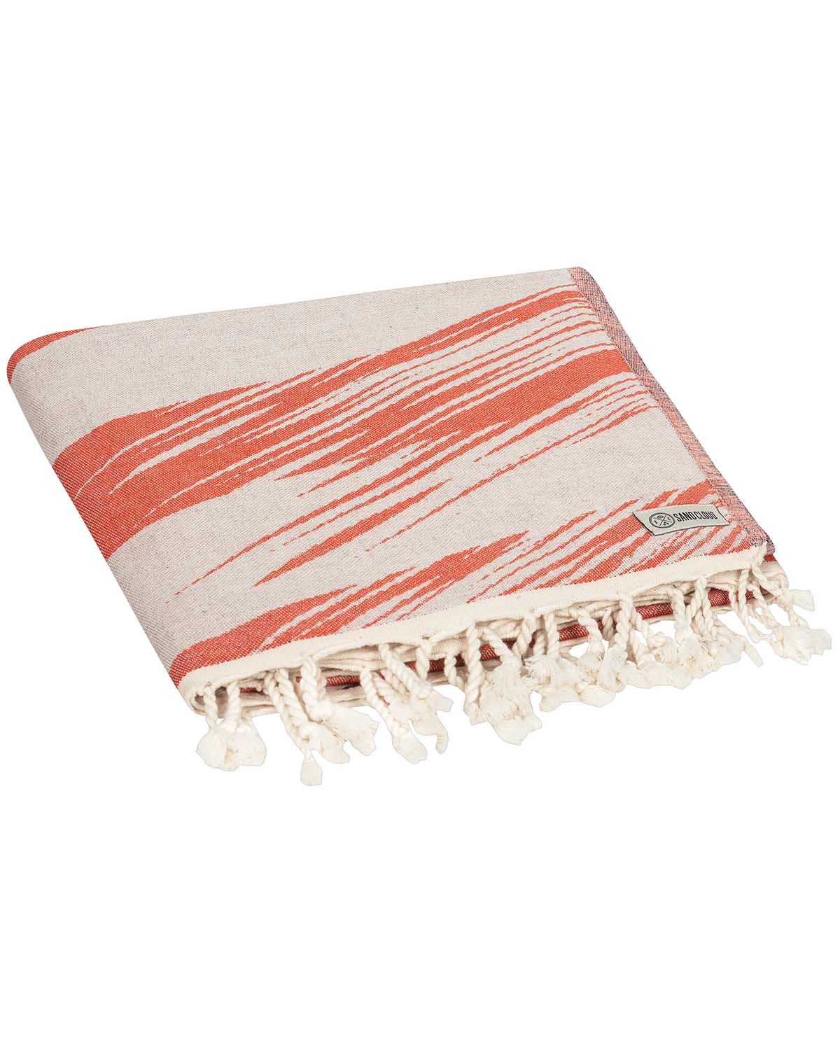 BEACH TOWELS - VINTAGE FLAG - WITH ZIPPER POCKET